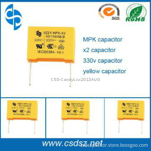 MKP62-X2 CAPACITOR 185K 330VAC
